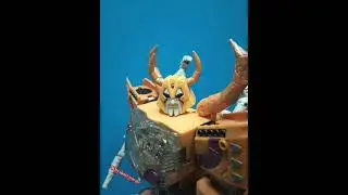 Starscream Vs Unicron #transformersarmada #starscream #unicron #samuraijack #aku #stopmotion #meme