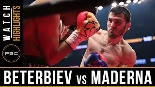 Beterbiev vs Maderna HIGHLIGHTS: June 4, 2016 - PBC on ESPN