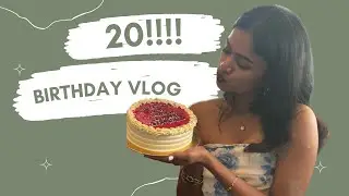 GOOD THING? BAD THING?👀 | Samanvi Suvarna | birthday vlog  |  20th birthday party  |