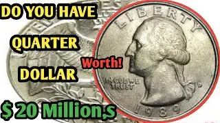 1989-D Washington Quarter Dollar Coin Value, Rarity, and Key Details Explained!