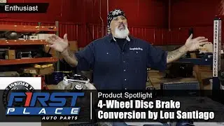 Product Spotlight/4-Wheel Disc Brake Conversion by Lou Santiago Garage Insider