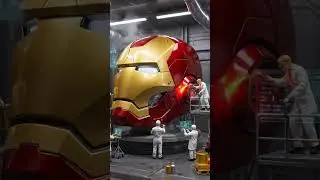 Iron Suit: Miniature Assembly Project #marvel #ironman #avengers #superhero #butifyoucloseyoureyes
