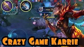 meta hyper carry karrie crazy damage  -Mobile legends-