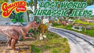 Lost World Jurassic Jeeps at Gulliver's Valley (July 2024) [4K]