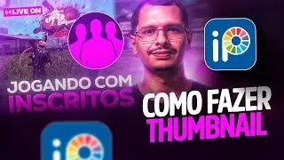 COMO FAZER Thumbnail Gamer PELO CELULAR no Ibis Paint X