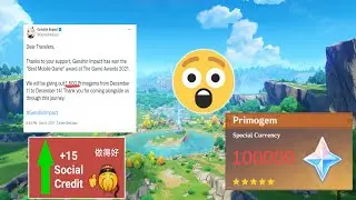 Thank You MiHoYo for the PRIMOGEMS!!!!
