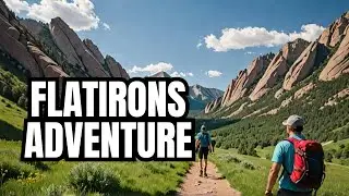 Scenic Easy Hiking Trails in Boulder Colorado  - Flatirons Vista