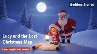 Lucy and the Lost Christmas Map |  Christmas Fairy Tale for Kids | Santa Claus Adventure Story