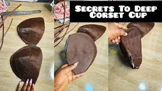 Unlock The Secret To Perfect Deep Corset Cups!🔥 ( Master This Once And For All)  2025 Corset Upgrade