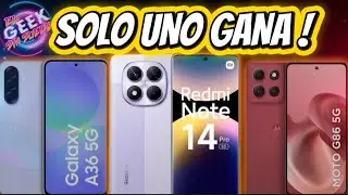🔥🔥Galaxy A36 5G vs Moto G86 5G vs Redmi Note 14 Pro 5G 🔥🔥 Cuál es el MEJOR ❓