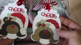 Christmas Tag Swap With Brigitte !! 2016