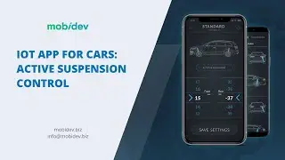 Active Suspension Control, IoT app for cars by MobiDev