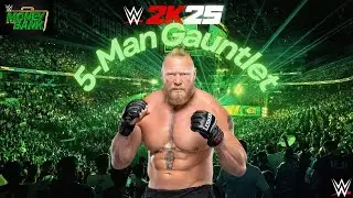 WWE 2K25 Gauntlet Turmoil &ndash; Can Anyone Stop Brock Lesnar?