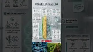 🧬 GMOs have a reputation problem...