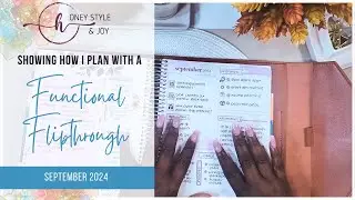 September Flipthrough | How I'm Mastering my Schedule