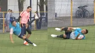 Marches&iacute;n PATEA a juvenil del Am&eacute;rica durante entrenamiento
