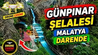 MALATYA/DARENDE GÜNPINAR ŞELALESİ DRON ÇEKİMİ (DJİ MAVİC AİR)