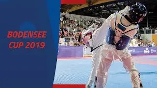 Bodensee Cup 2019 Taekwondo Match 436 Leo Gummert GER vs  Thorsten Singer AUT