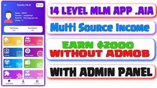 New High Quality .AIA File | 14 Level MLM App .AIA File | Multi Source .AIA File | Survey .AIA File