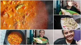 Aanji ಮಾಡೋmouthwatering ಟೊಮೇಟೊಗೊಜ್ಜು🤤🤤/bestoilforskin/movie timepopcorn🍿/minidosa childhood memorie