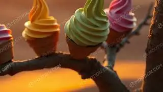 The Parrot's Ice Cream Tree# desertmagic #parrotstory #icecream #animalcommunity #kindnessmatters