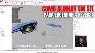 COMO ALINHAR STL PARA ENGENHARIA REVERSA