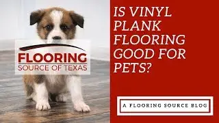 Is vinyl plank flooring good for pets?