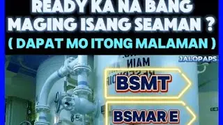 Dapat mo itong malaman bago ka kumuha ng course na BSMT/BSMarE | Jalopaps