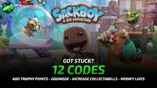 SACKBOY - A BIG ADVENTURE Cheats: Add Trophy Points, Godmode, Modify Lives, ... | Trainer by PLITCH