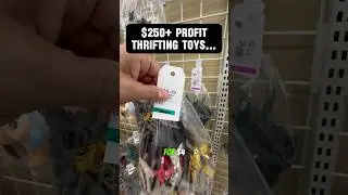 $250 FLIP&hellip; Thrifting Toys For A Profit❗️ #thrifting #reselling