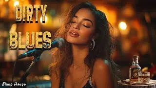 Relaxing Dirty Blues 🥃 Whiskey Blues Guitar Tunes for Late-Night Calm and Cozy Ambience