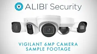 Alibi Vigilant Performance Series Cameras - Sample Footage - 6MP IP