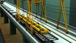 Slab Track Installation - MRTA Blue Line Extension Project
