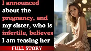 I announced about the pregnancy, and my sister, who is infertile, believes I am teasing her [Full]