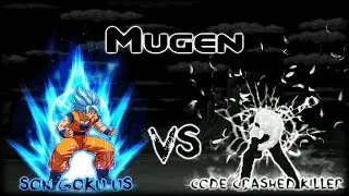 [MUGEN] Son Goku US VS Code Crashed Killer