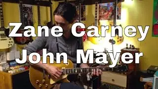 Zane Carney trying a 1969 Gibson Les Paul Deluxe guitar for John Mayer