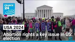 USA 2024: Abortion rights a key issue in US election &bull; FRANCE 24 English