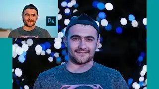 How to add bokeh background in photoshop | Background | photoshop