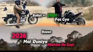 Drag Race Scorpio vs Z900😂 Aaj DP Killer ￼Ne Jaan Bacha De Aaj Apni Bike seize Ho Jati 😮￼ 