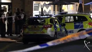 10th/11th August 2020 Crime Scene Images Stabbing Incident, McDonald&rsquo;s Colindale Colindeep Lane. NW9
