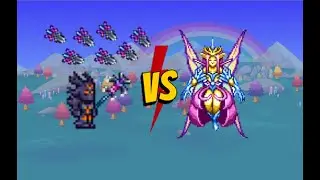 Blade staff Vs Empress of light (Day time)  Master mode Terarria 1.4.4.9