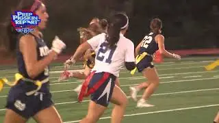 Girls Flag Football: OLP 21, Mater Dei 13
