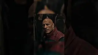 THAT SLAP ECHOED IN THE ROOM/RED ONE | the rock #edit #shorts