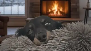 🐾 Relax With Major | Cozy, Gentle Comfort for Dogs at Rest