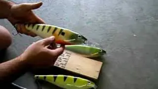 Mag Shad Musky Lure Demo Muskie Lure www.gruntmuskielures.com