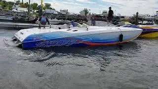 2018 Joe Sgro Memorial Run boats arriving