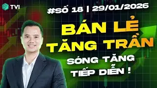 Bán lẻ tăng mạnh - Sóng tăng tiếp diễn ? - Live số 18/2026