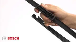 Как установить дворники Bosch AeroTwin с креплением клешня