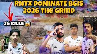 ⚡️💜 RNTX DOMINATE 26 KILLS HIGHLIGHT || BGIS 2026 THE GRIND || ⚡️RNTX MATCH 1 RONDO DOMINATE 💜