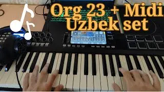Uzbek set org 23 #org #music #uzbekistan